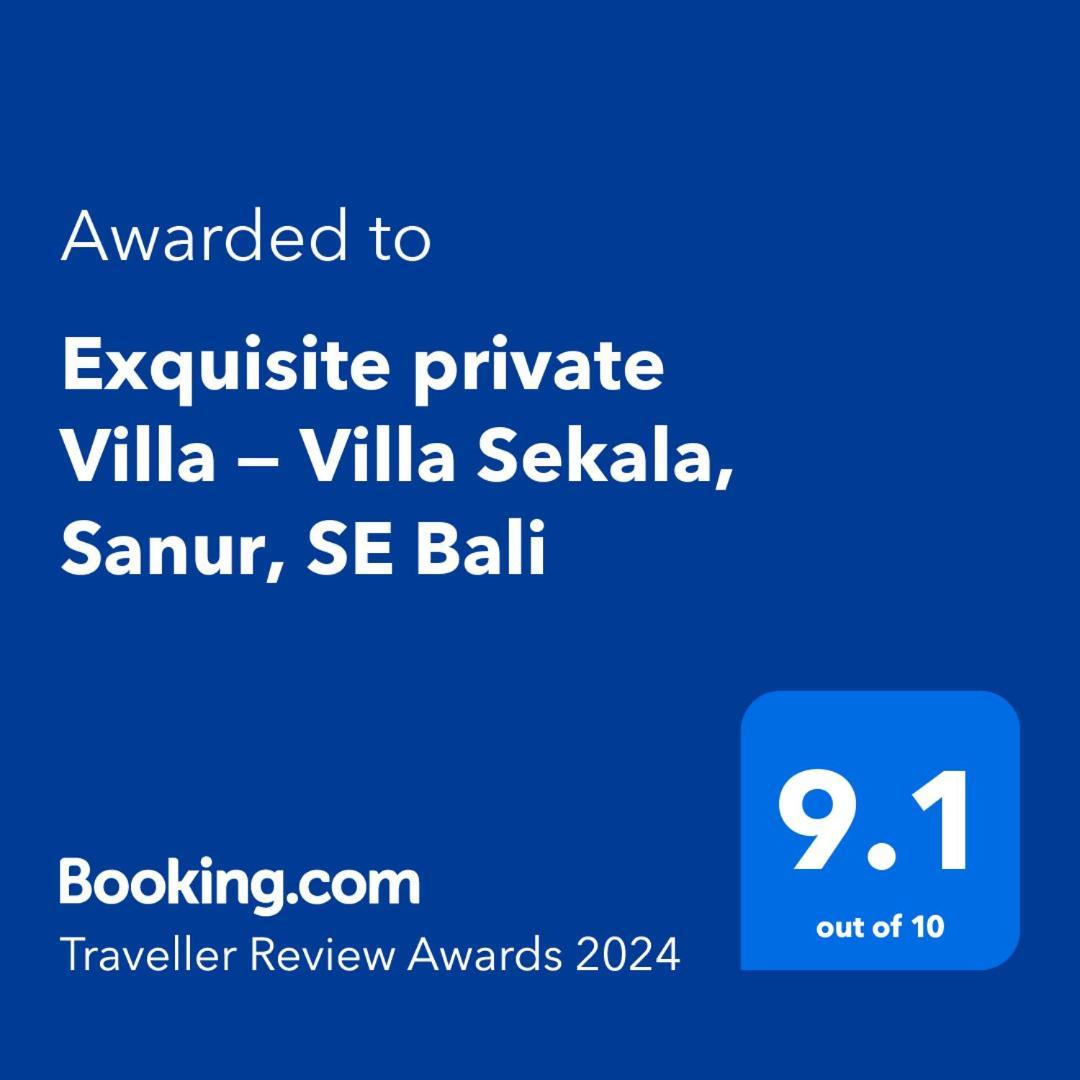 Exquisite Private Villa — Villa Sekala, Sanur, Se Bali Exterior photo